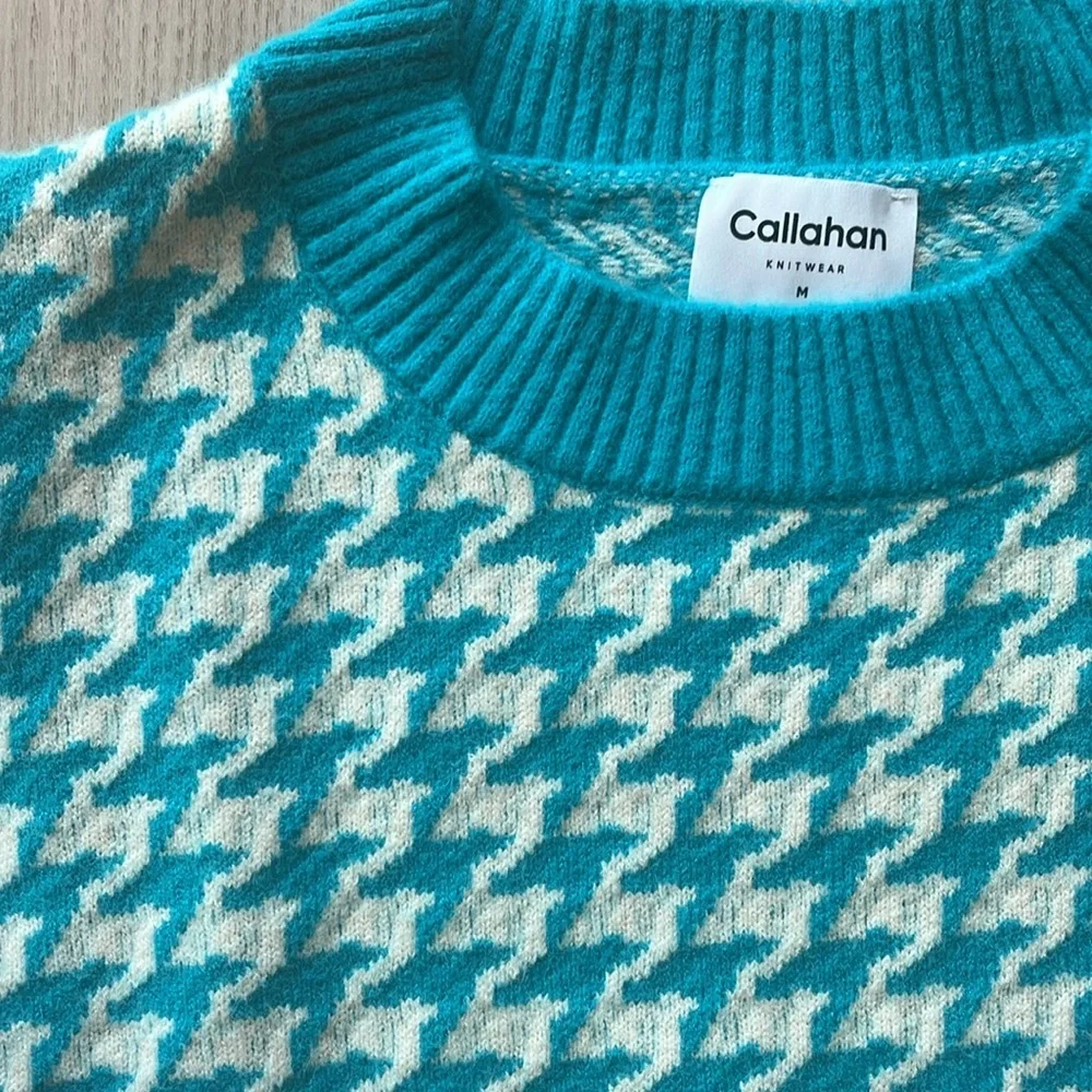 NWT Callahan x Revolve Top & Skirt Set in Argyle Blue - Picture 6 of 7